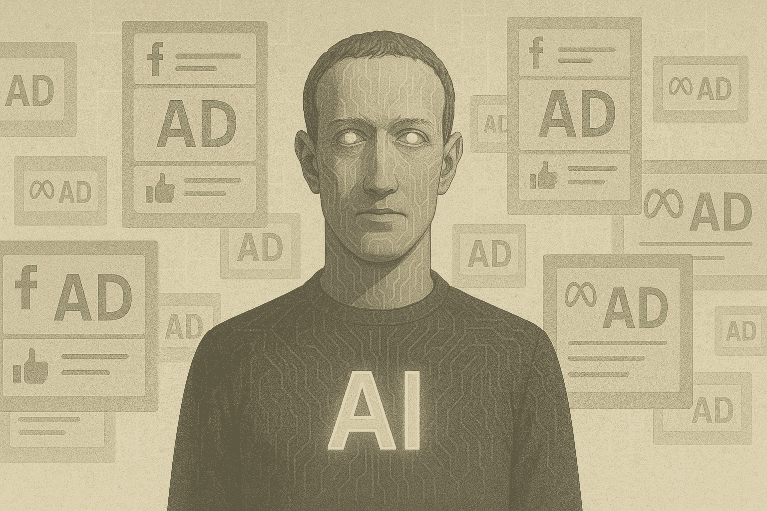Zuckerberg imagines an Ad world where there is no control, just AI